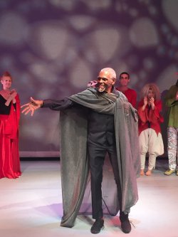 Gus Solomon Jr in rehearsal for From the Horse’s Mouth Celebrates Gus Solomons Jr